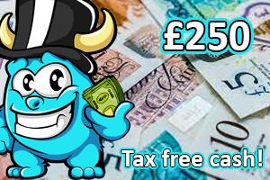 £250 tax free cash